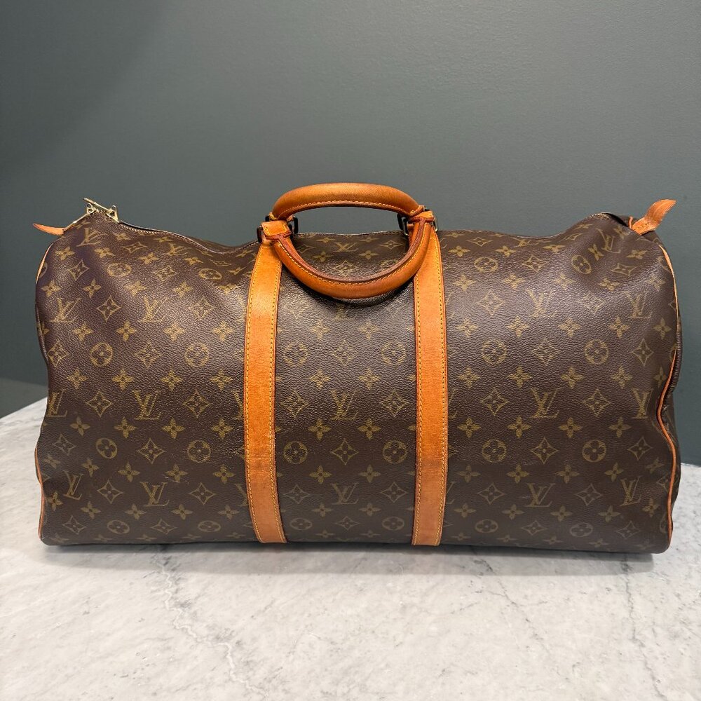 Louis Vuitton Monogram Keepall 55